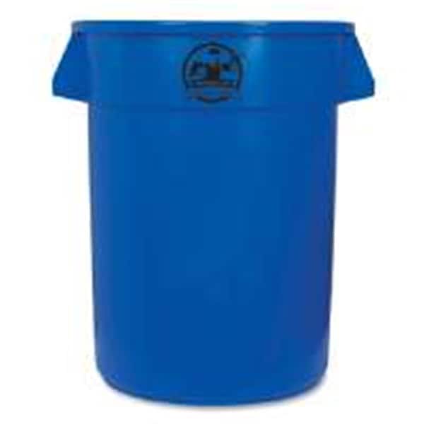 Protectionpro 60464 Trash Containers; Heavy-duty; 32 Gallon; Blue PR572212 - main